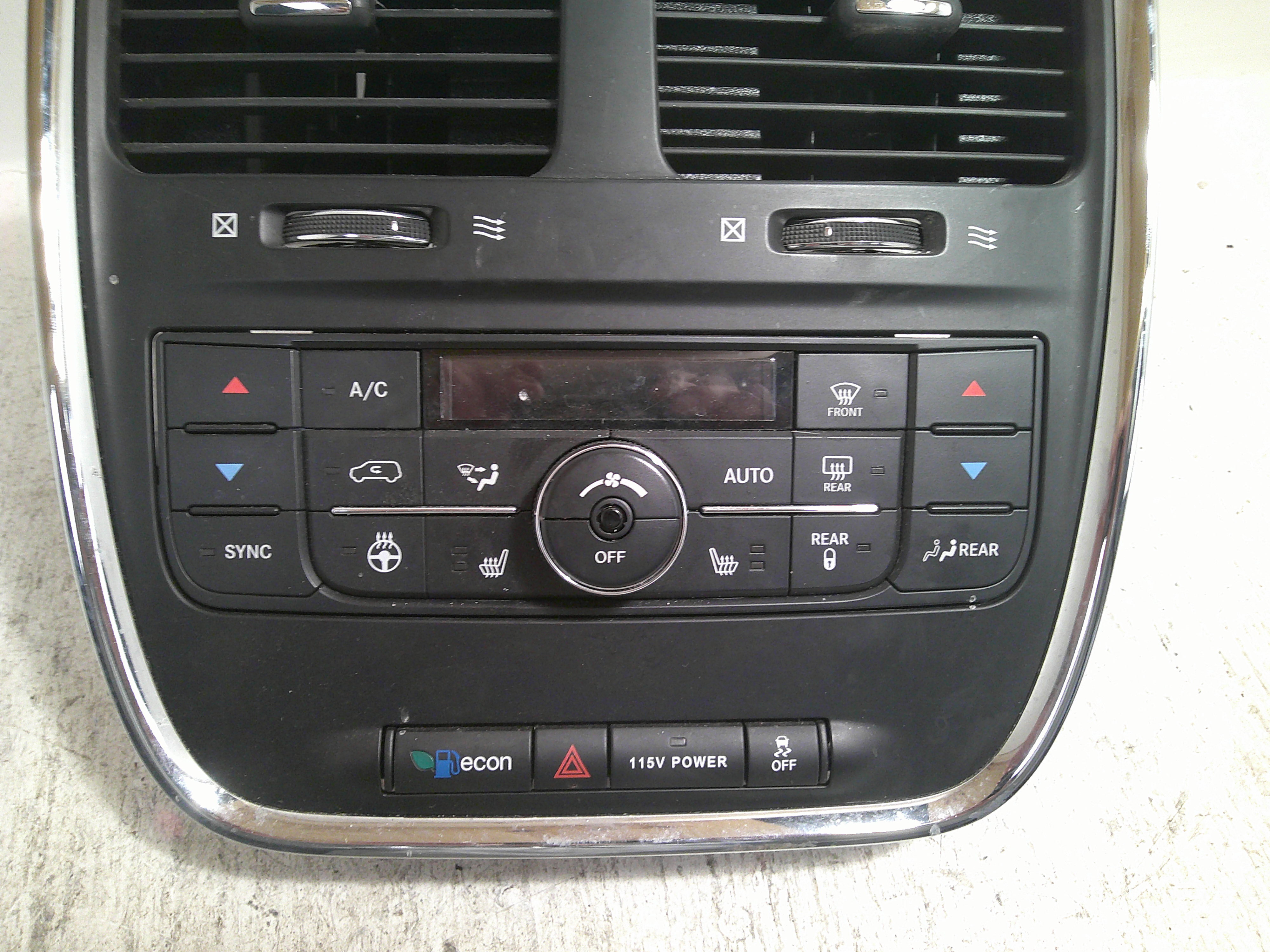 Pre-Owned 11-20 Dodge Caravan Front Dash Mounted AC Automatic Temperature Control OEM LKQ (Good)