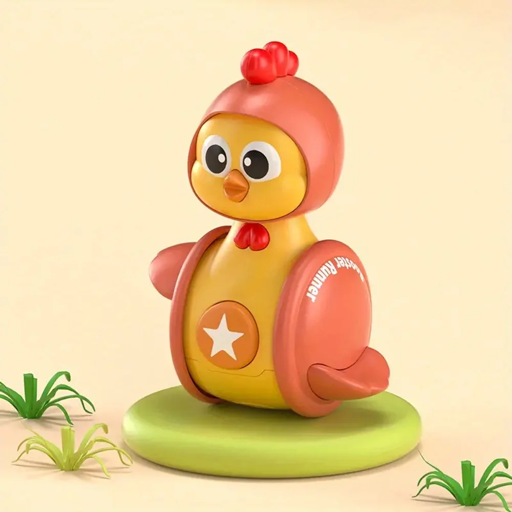 KEINXS 3Pcs Baby Tumbler Toy for 6 to 12 Months, Baby Toys for Infant Boy Girl Gifts, Tumbler Early Education Toys for Newborn