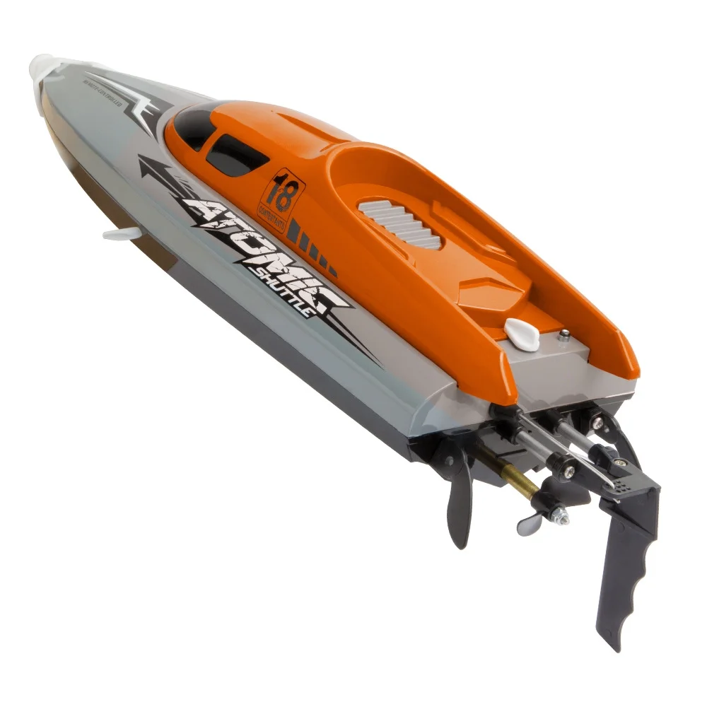 Walmeck RC Boat Remote Control Boat 30KMH High Speed IPV7 Waterproof 2.4GHz 4 Channel Racing Boat for Adults