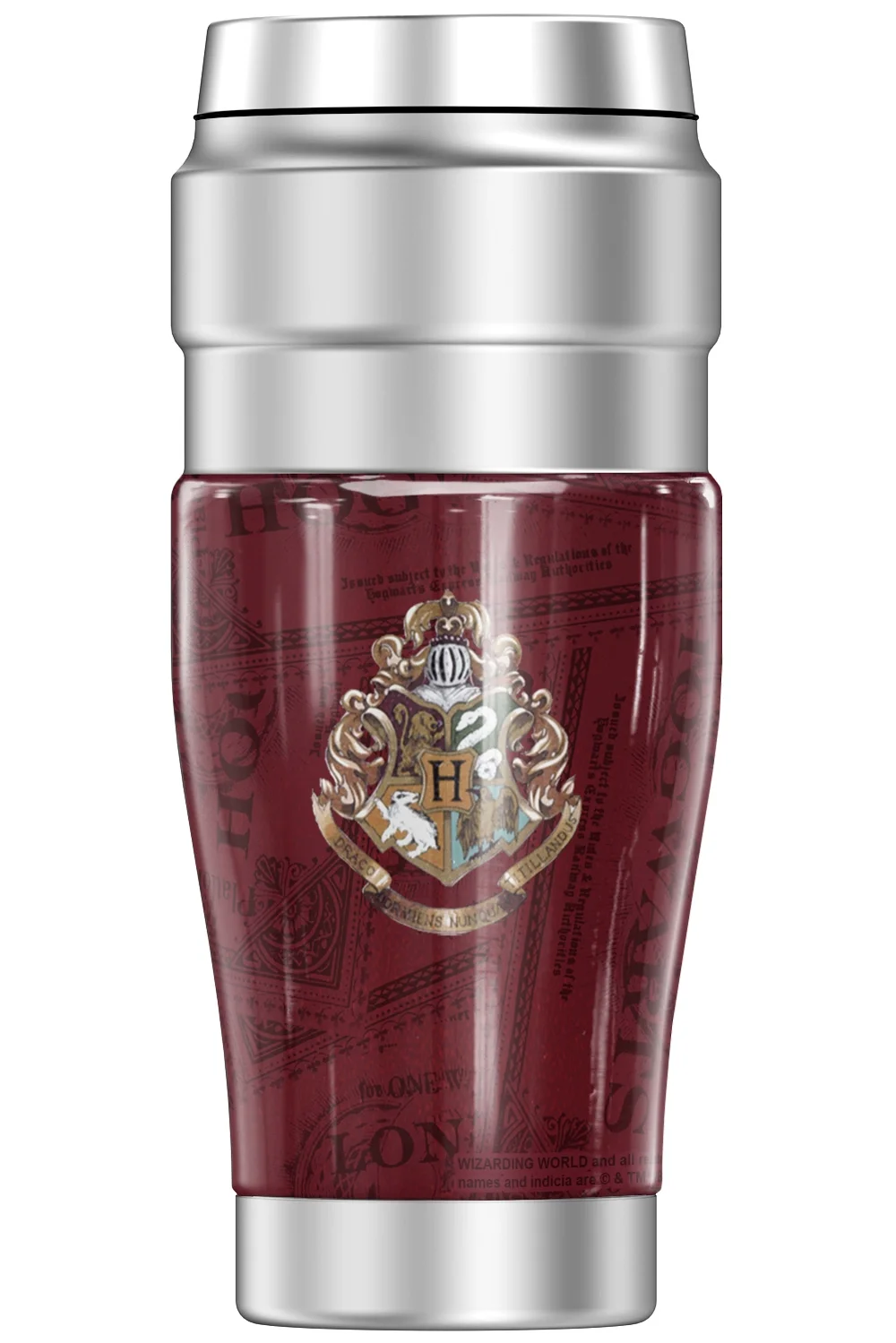 Harry Potter Hogwarts Express Tickets THERMOS STAINLESS KING Stainless Steel Travel Tumbler, Vacuum insulated & Double Wall, 16oz