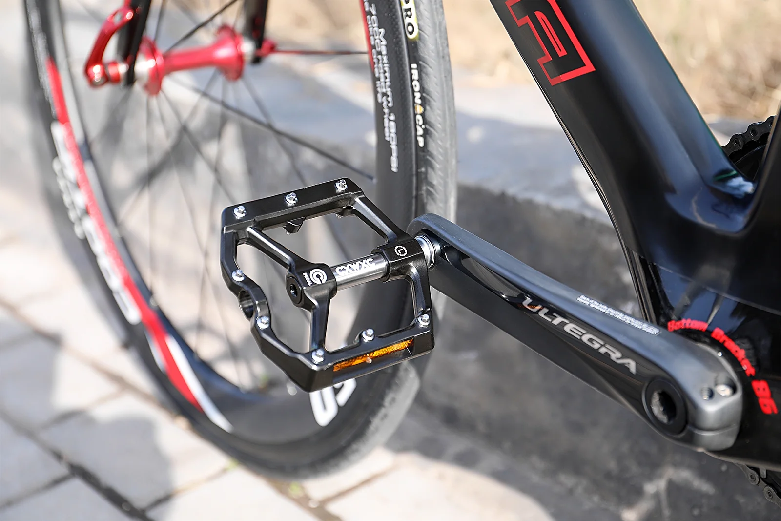 CXWXC Road/MTB Bike Pedals  Aluminum Alloy Bicycle Pedals Mountain Bike Pedal