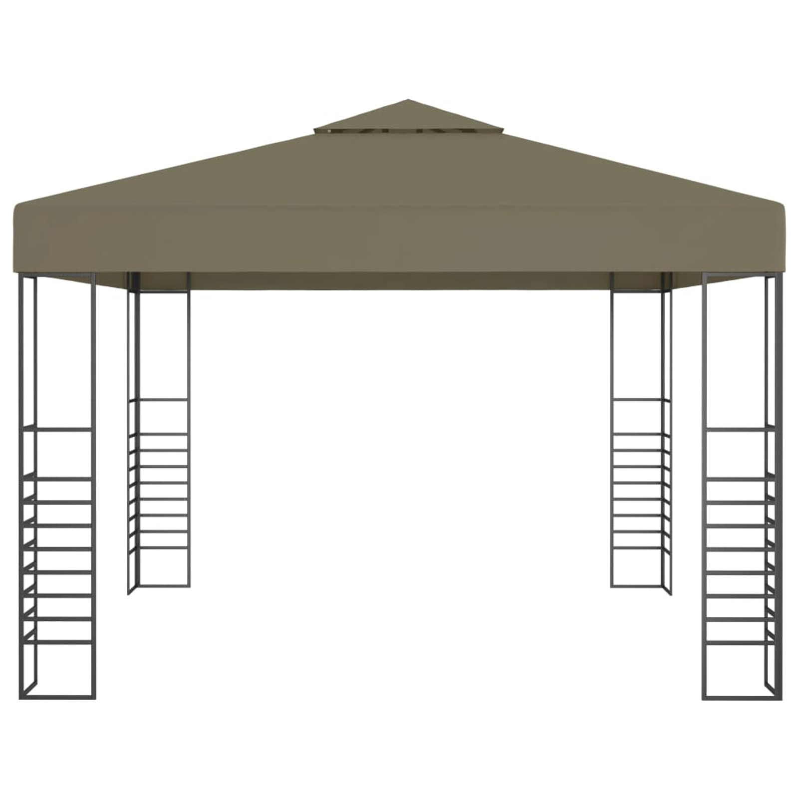 Walmeck Garden Marquee 9.8'x9.8' Taupe 0.6 ozft²