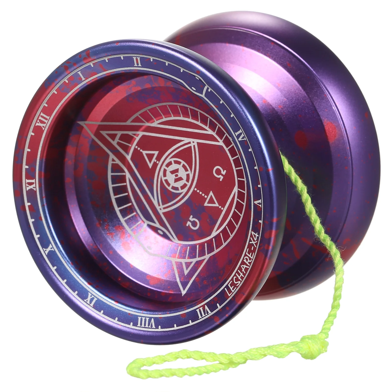 JOLESHARE Aluminum Yoyo Ball Professional Competitive Yo Yo with Strings and Glove Gift
