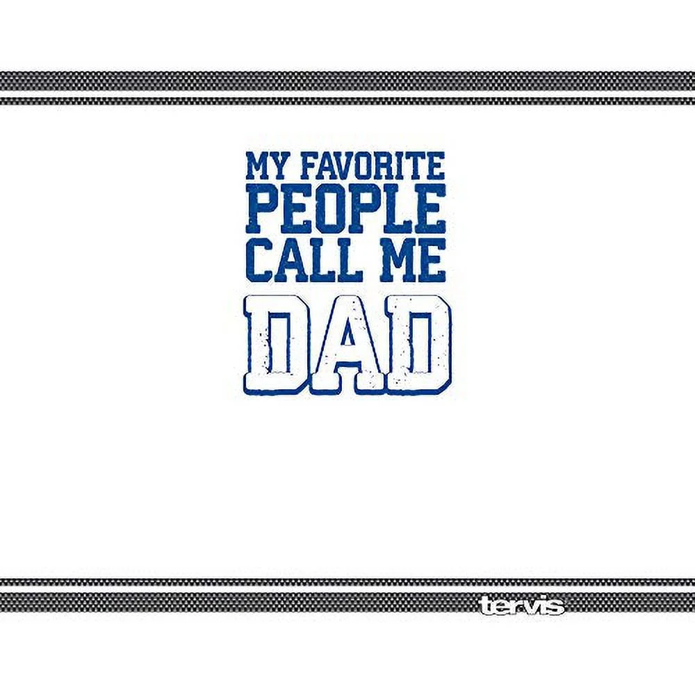 Dad Favorite 24 oz Stainless Steel Water Bottle with lid