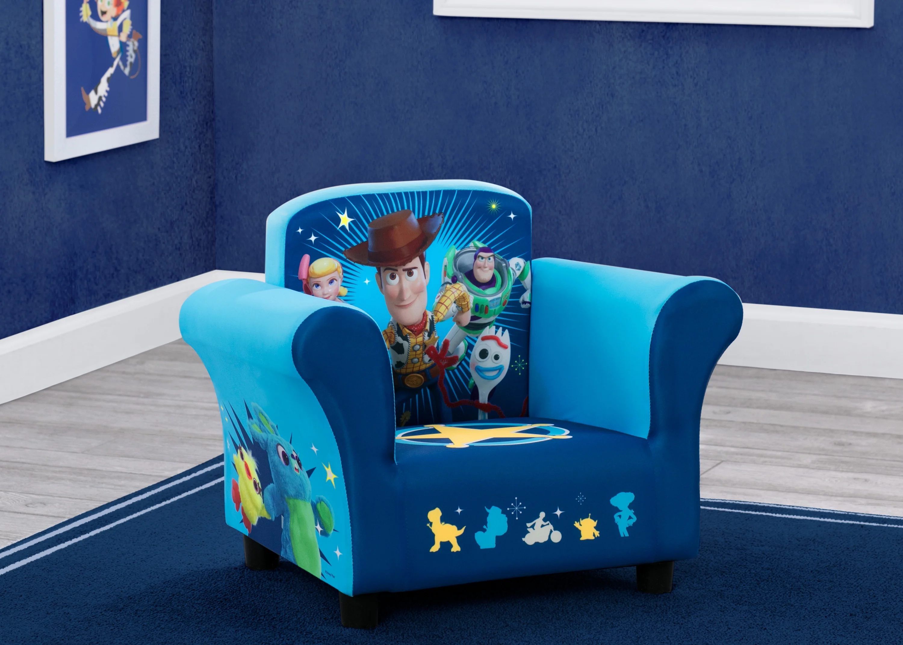 Disney/Pixar Toy Story 4 Kids Upholstered Chair by Delta Children