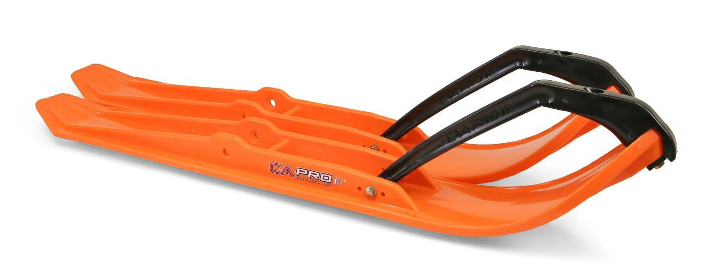 C&A Pro Orange XPT Snowmobile Skis w/ 10