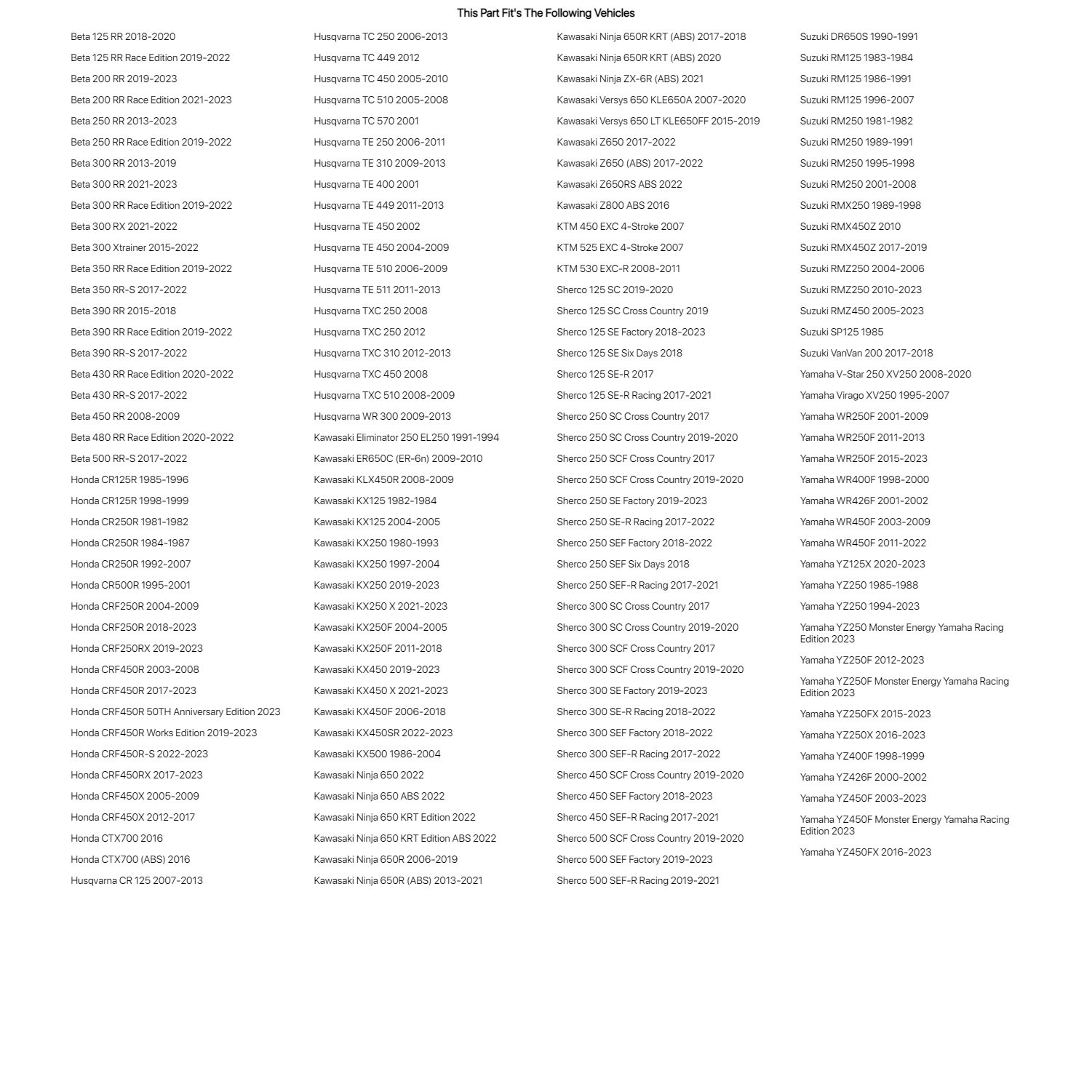 Primary Drive 520 ORH X-Ring Chain 520 X 114 Professional Motorbike Chain for Kawasaki Ninja 650 ABS 2022 with Master Link | Powersport Spares, Dirt Bike Parts