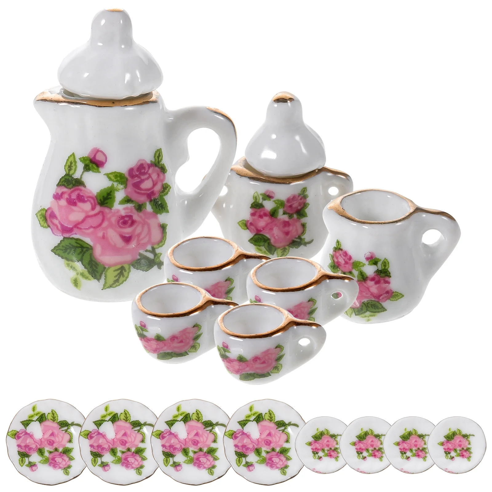 5 Sets Espresso Cup Toys Miniature Dollhouse Accessories Room