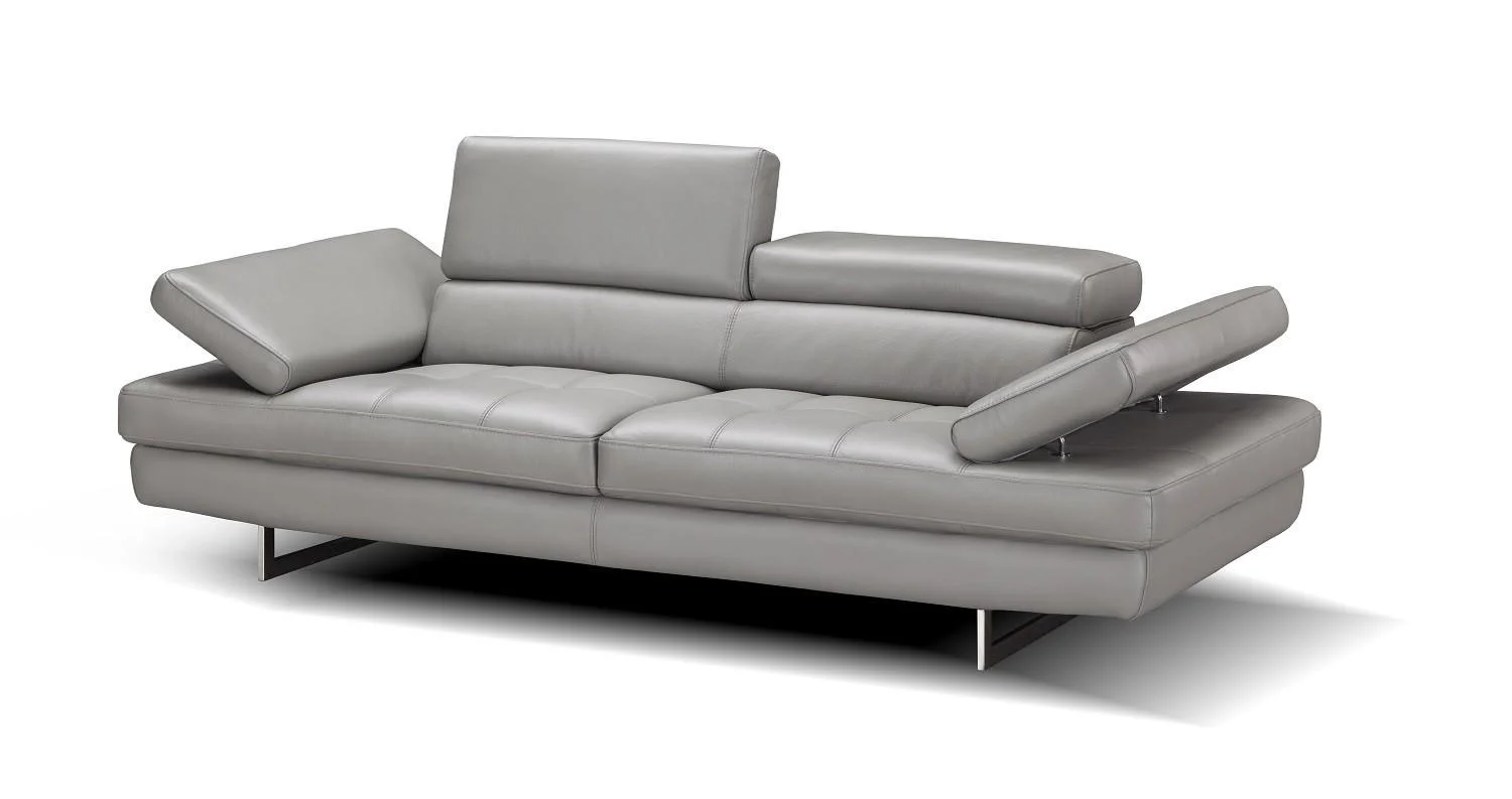 Maxwell Leather Loveseat by Orren Ellis