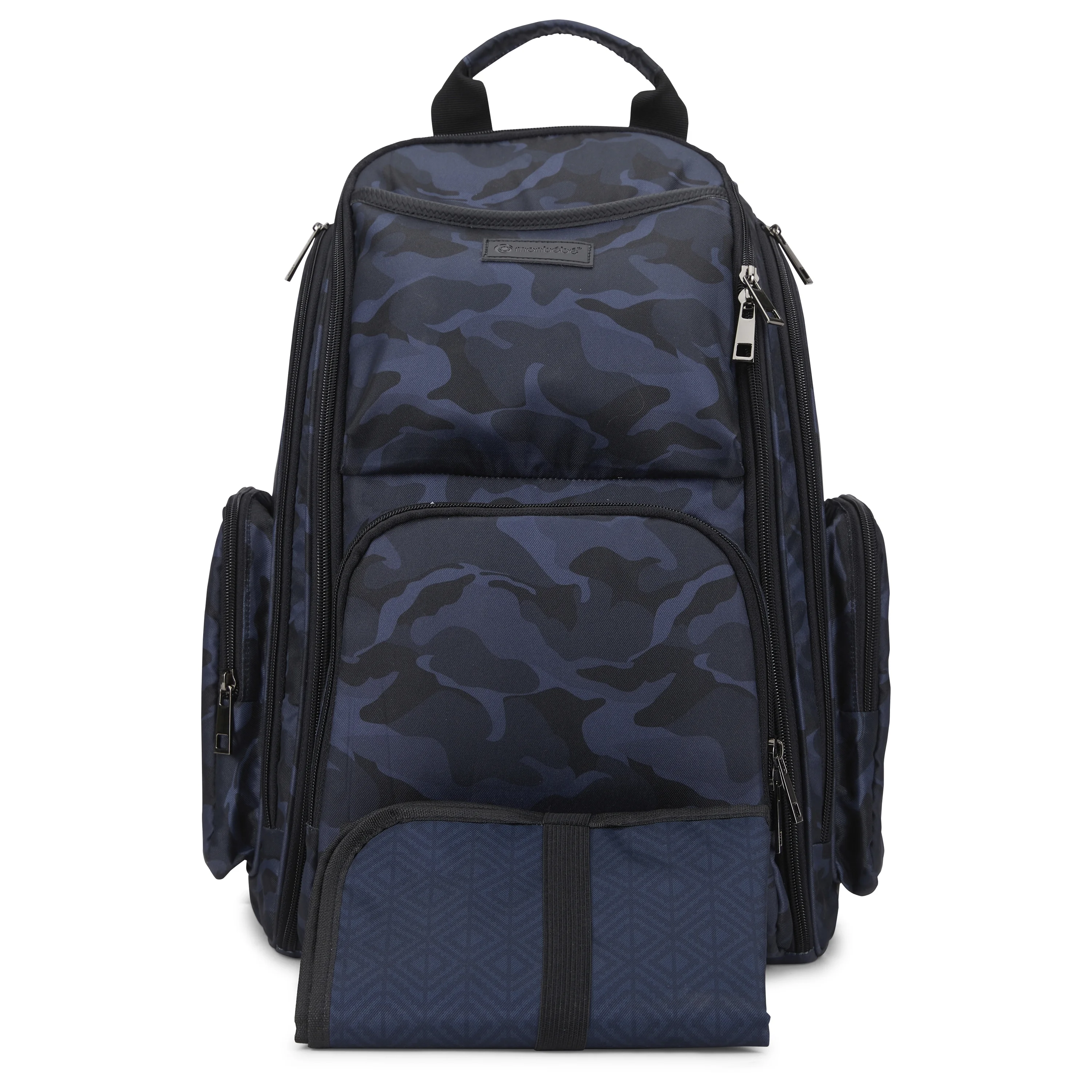 Monbebe Infant Diaper Bag Backpack with Changing Pad, Navy Camo