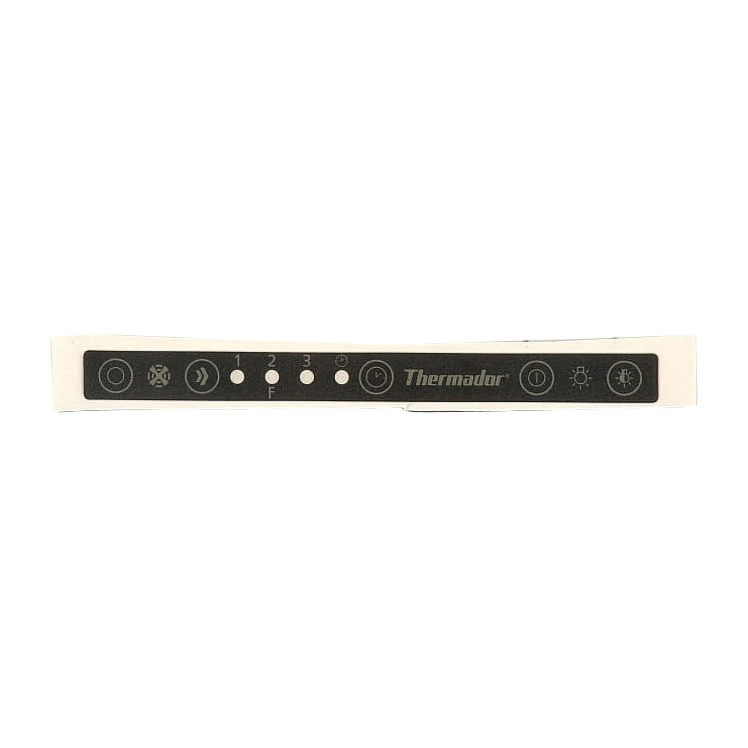 415293 Thermador Range Hood Control, Overlay Label (phe)