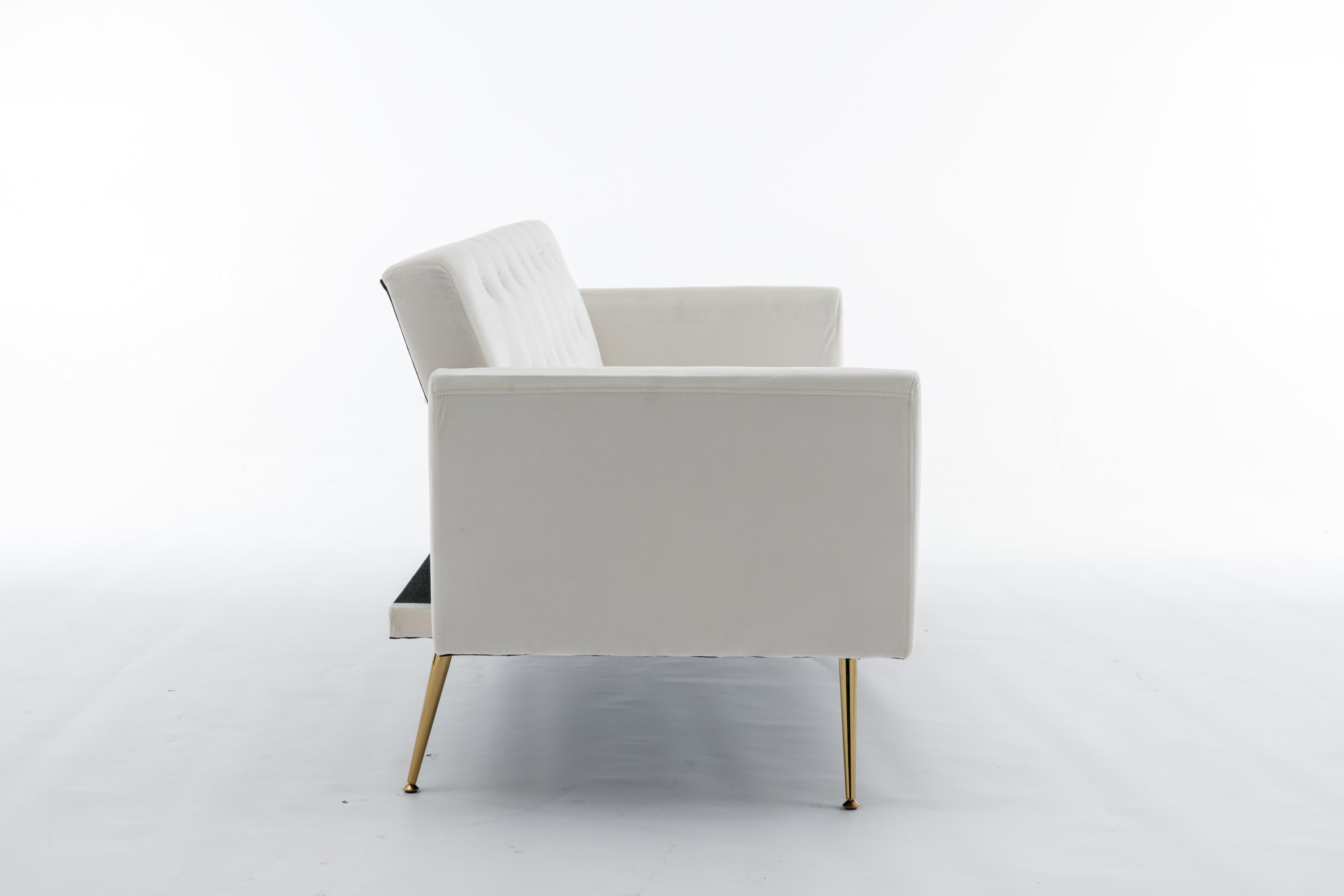 Hiro  Luxury Convertible Sofa Bed  - Beige