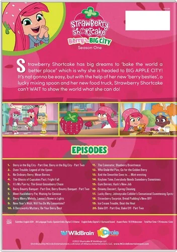 Strawberry Shortcake: Berry In The Big City - Season 1 (DVD), NCircle, Kids & Family