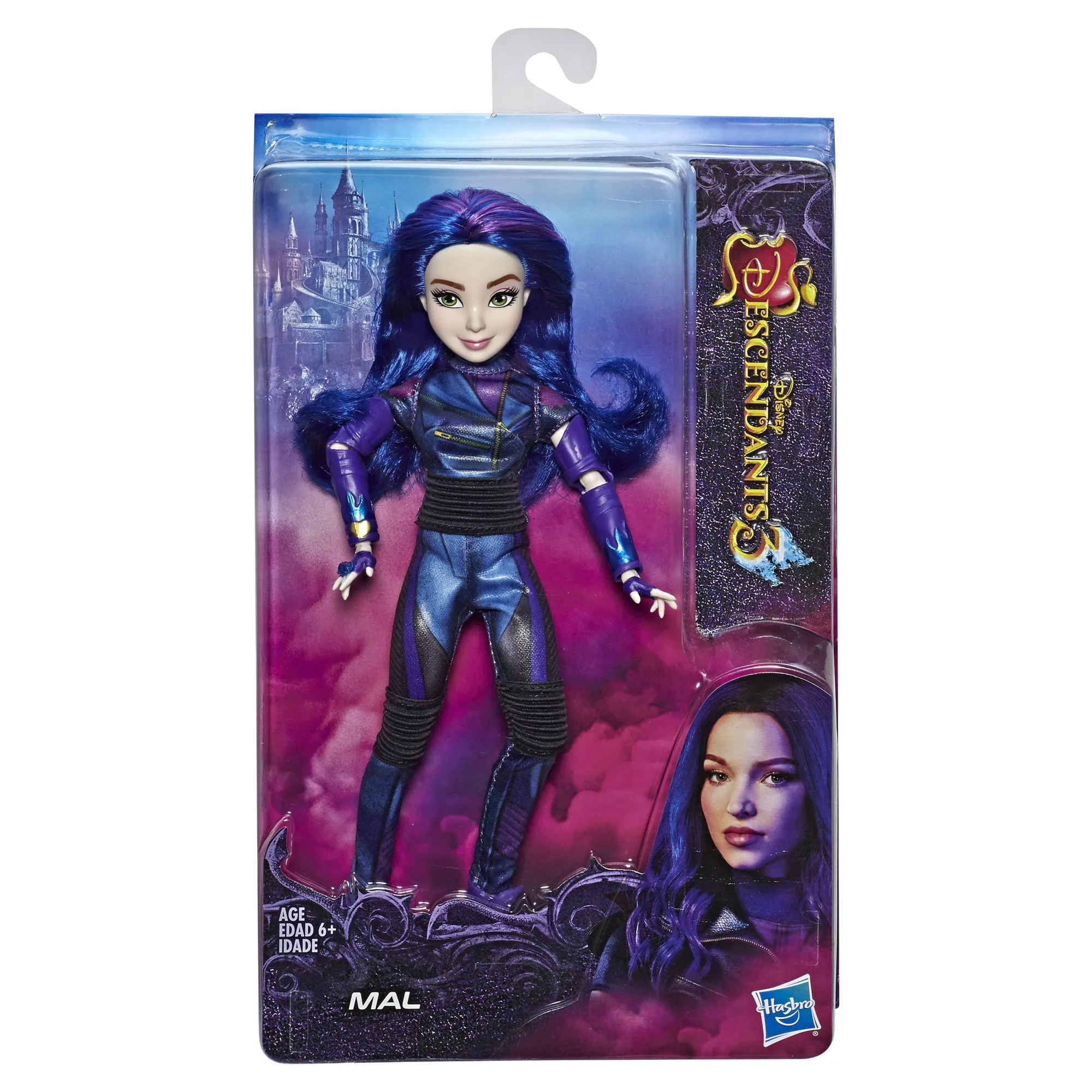 Disney Descendants Mal Doll, Inspired by Disney's Descendants 3, Includes Accessories