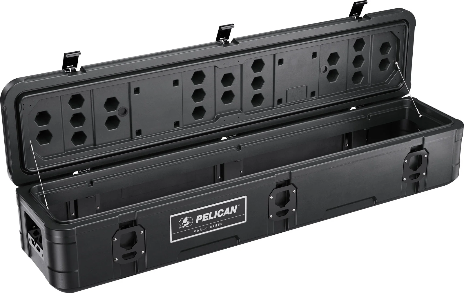 PELICAN CARGO CASE,LG SADDLE,85L,BLK