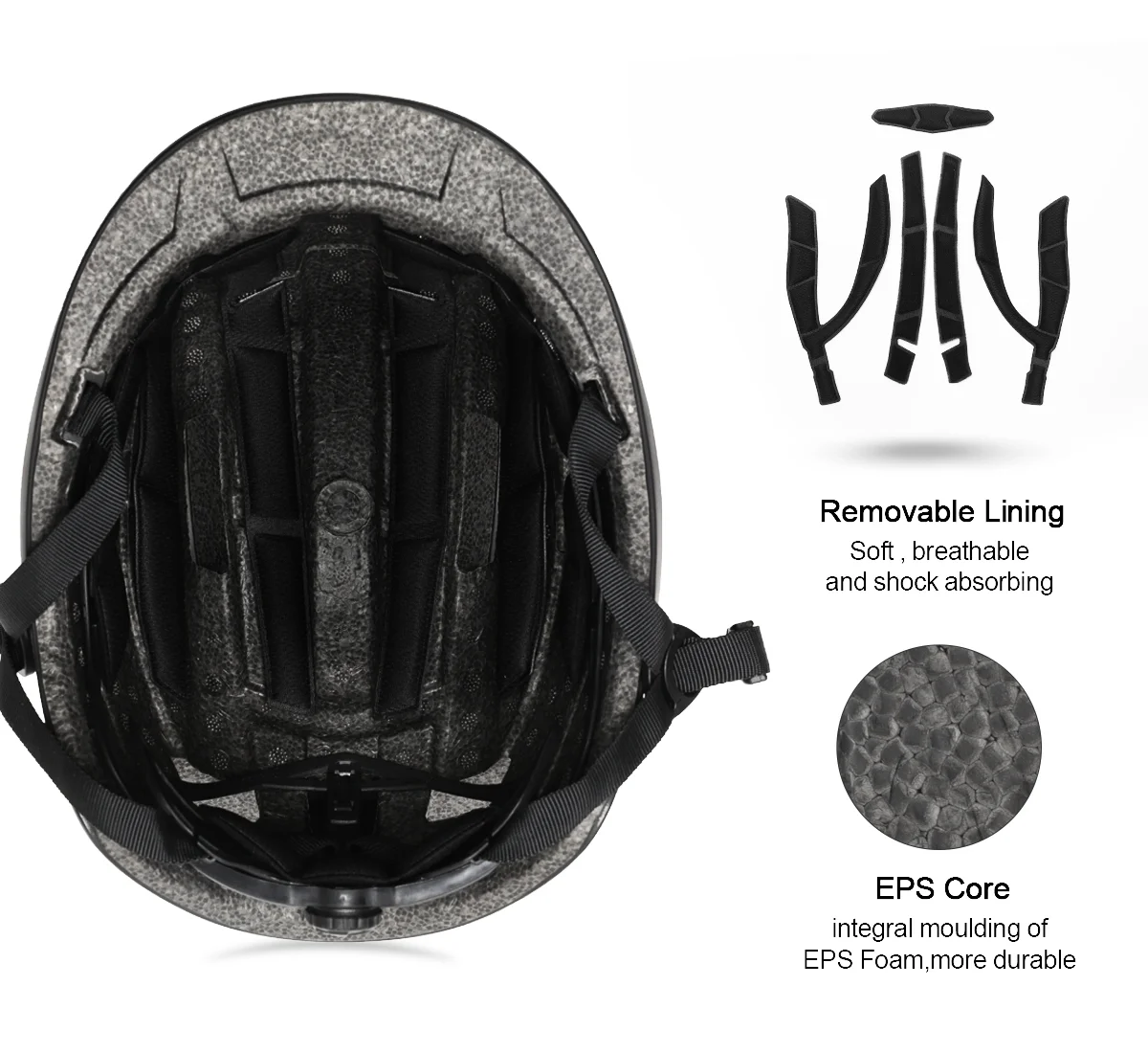 Adult-Men-Women Bike Helmet with Light Road Bicycle Helmet