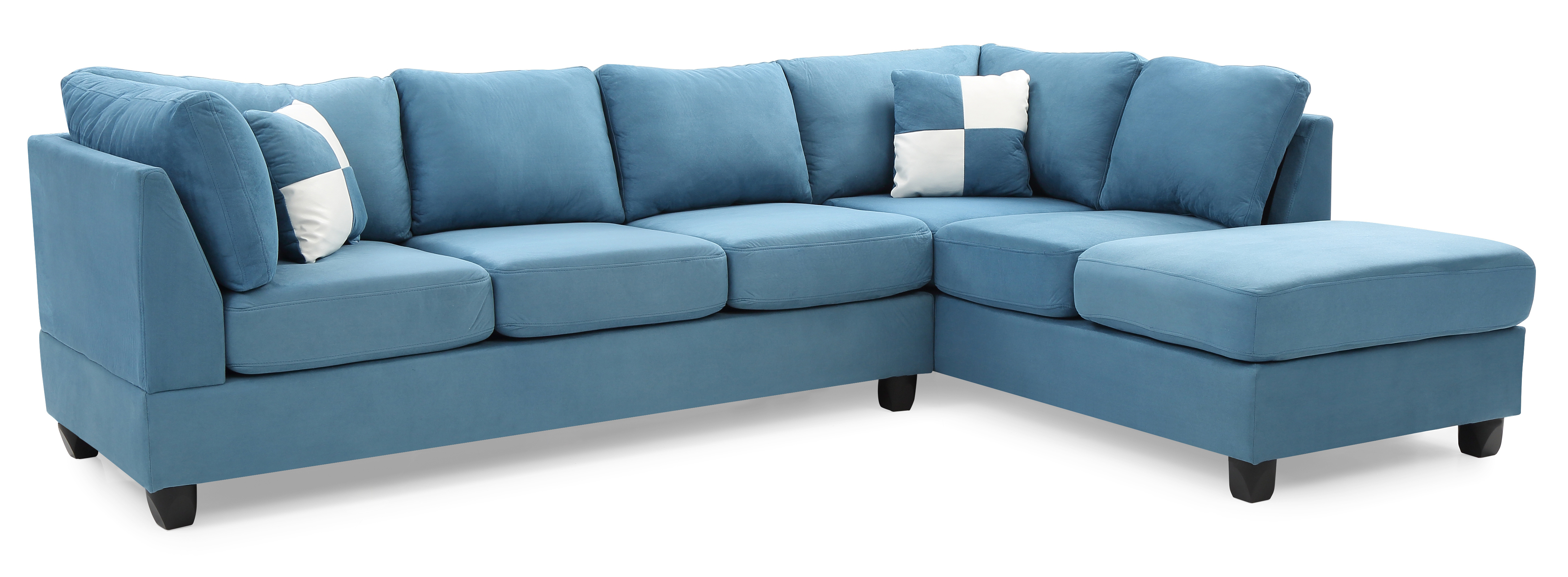 Glory Furniture Malone Sectional - Luxurious Comfort & Flexible Design