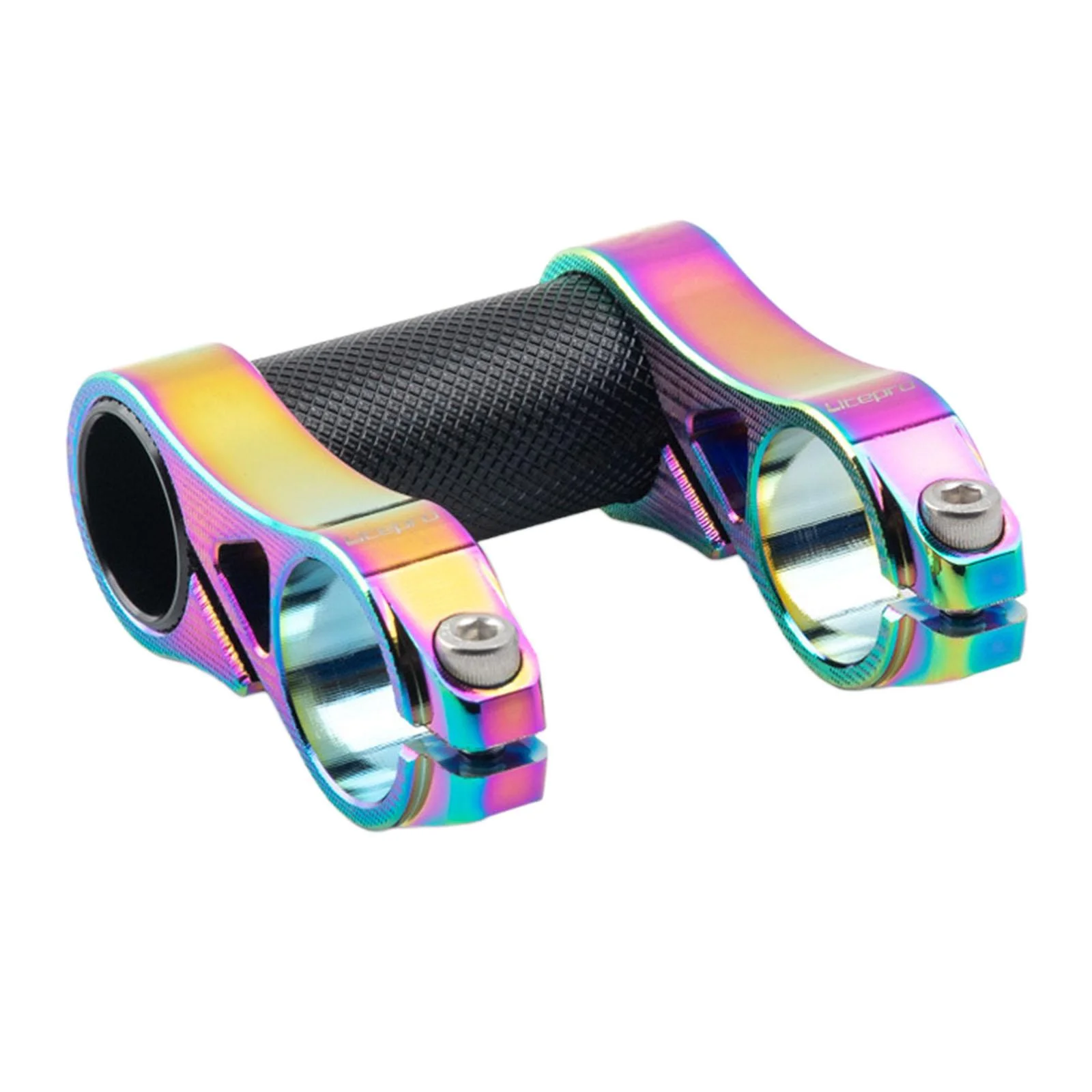 Ultralight Handlebar Stem Hollowout Road Bikes Mount Extension Conversion Riser 31.8mm Bike Double Stem Riser Equipment , Length 58mm