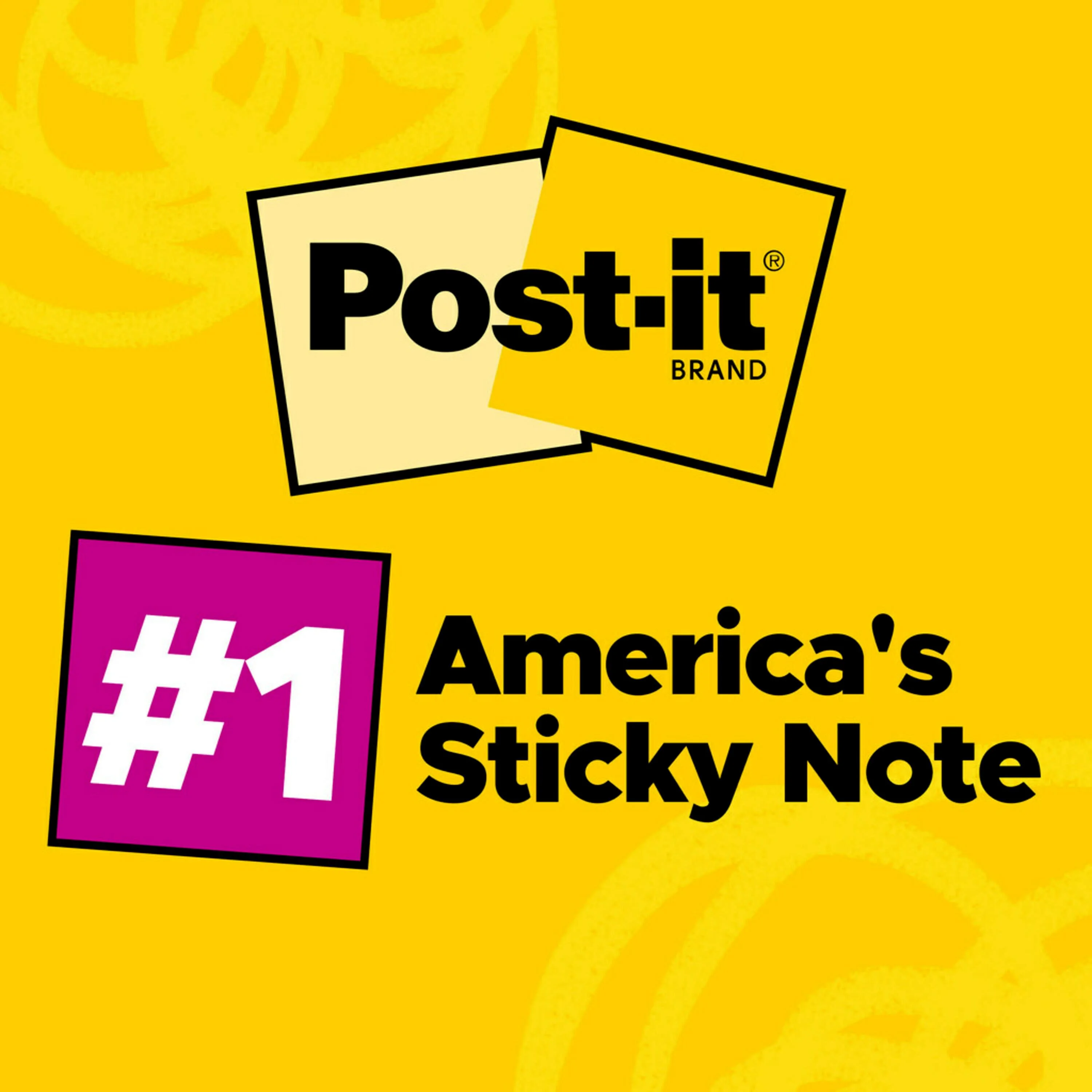 Post-it Notes, 3 in x 3 in, Poptomistic Collection, 18 Pads