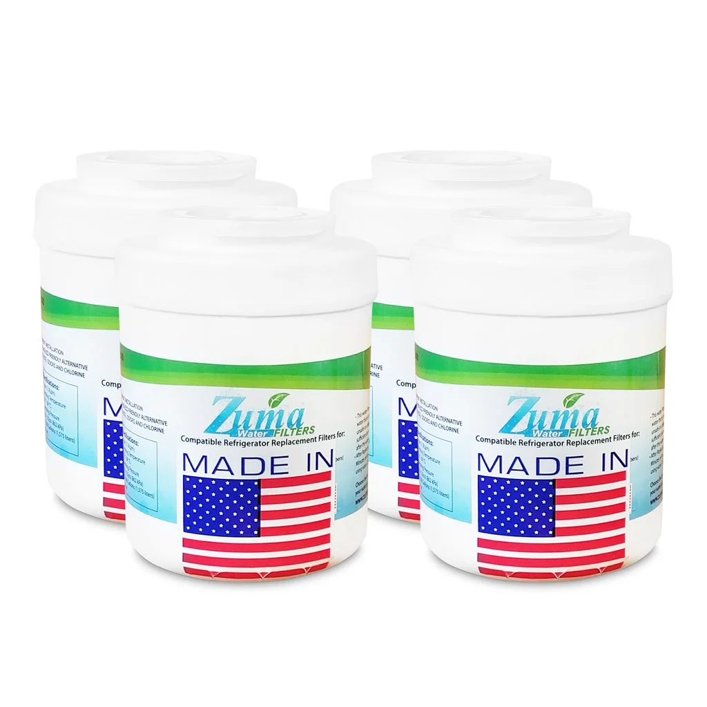 ZUMA Brand , Water and Ice Filter , Model # OPFG-RF300 , Compatible with GE® GFE24JMKAFES - 4 Pack - Made in U.S.A.