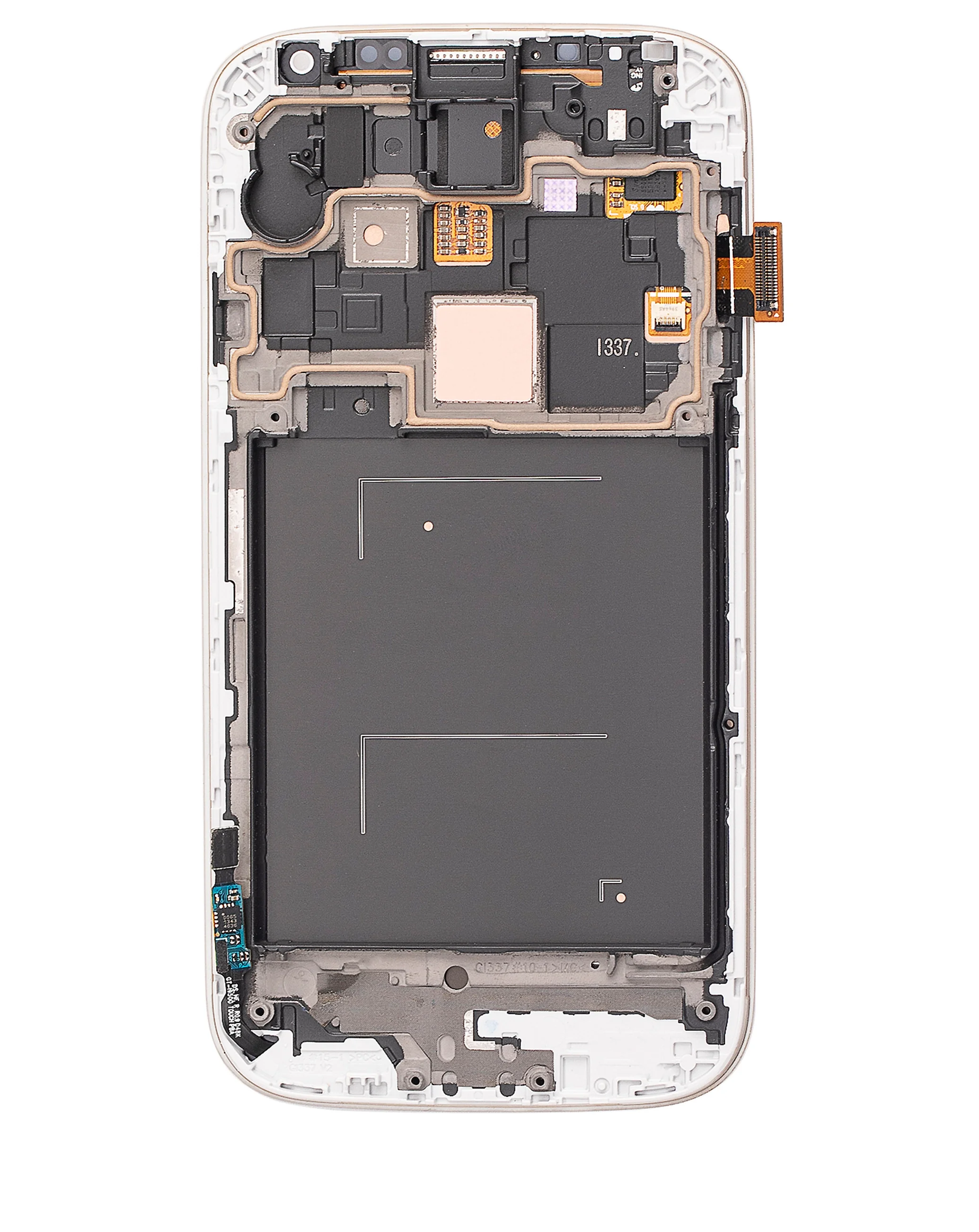 Replacement OLED Assembly With Frame Compatible For Samsung Galaxy S4 (I337 / M919) (AT&T & T-Mobile / Straight Talk) (Refurbished) (White)