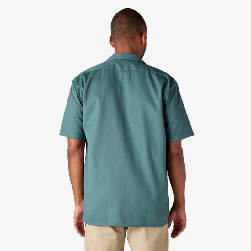 Dickies Men's Twill work shirt Original, Lincoln Green, XT