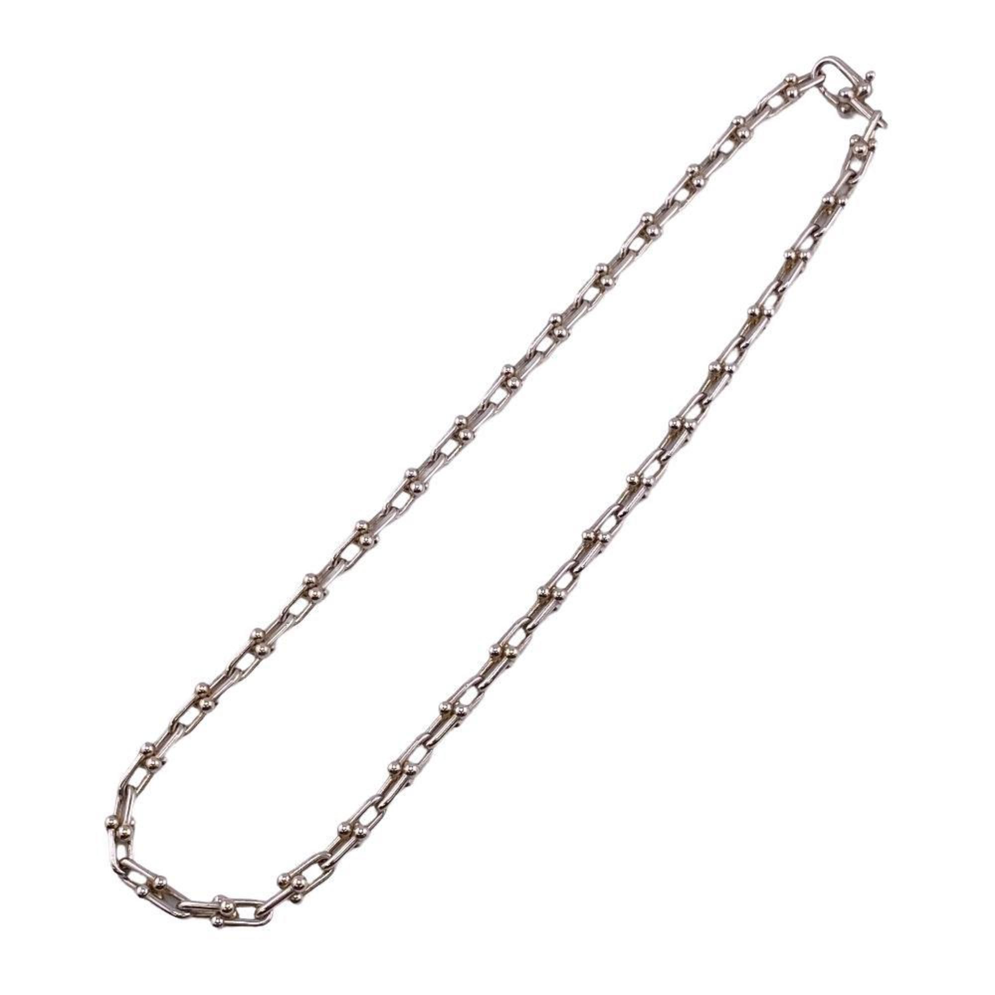 Pre-Owned TIFFANY&Co. Tiffany Hardware Small Link 925 43.1g Necklace Silver Unisex (Good)