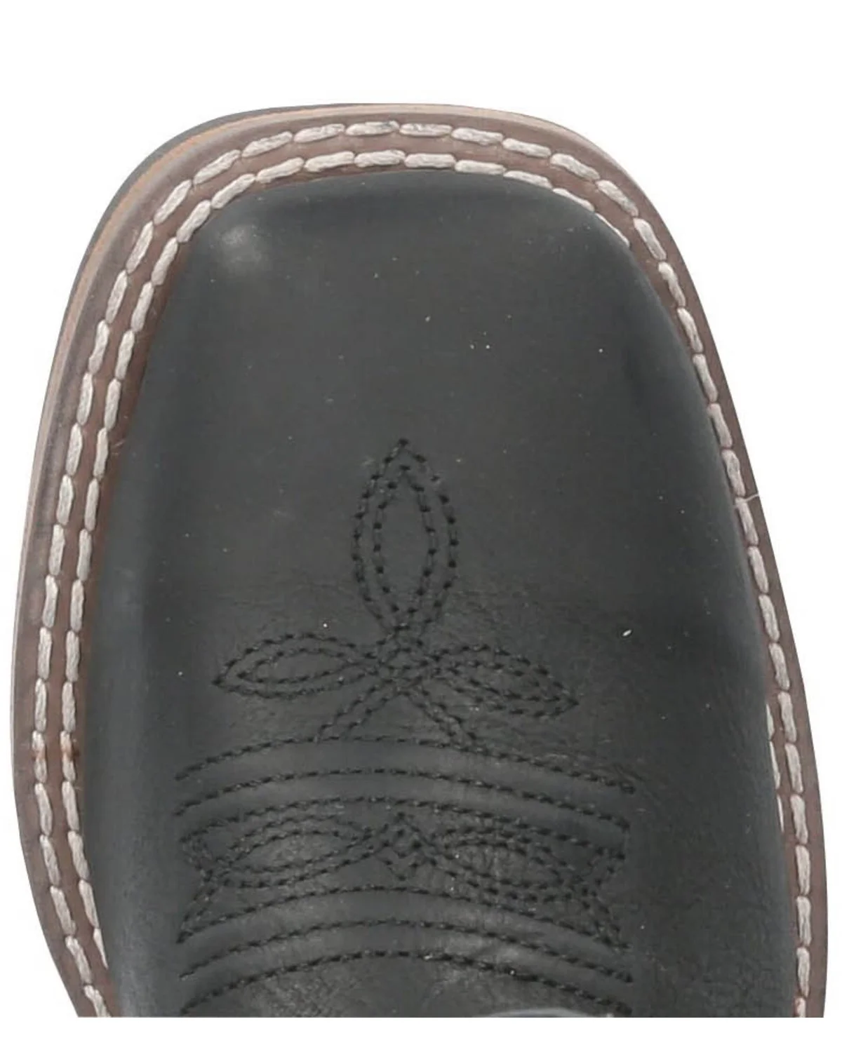 Smoky Mountain Boys' Duke Western Boot Square Toe Black 5.5 D(M) US