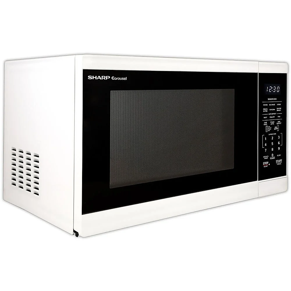 1.4 Cu.ft Countertop Microwave - White