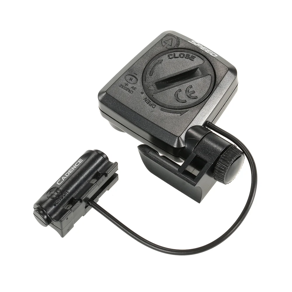 Lixada Multifunctional 2-in-1 Wireless LCD Cycling Computer Speed Cadence Water-resistant