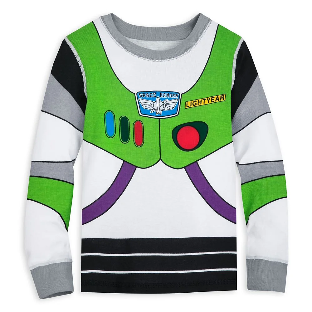 Buzz Lightyear Costume PJ PALS for Kids Size 7 – Toy Story