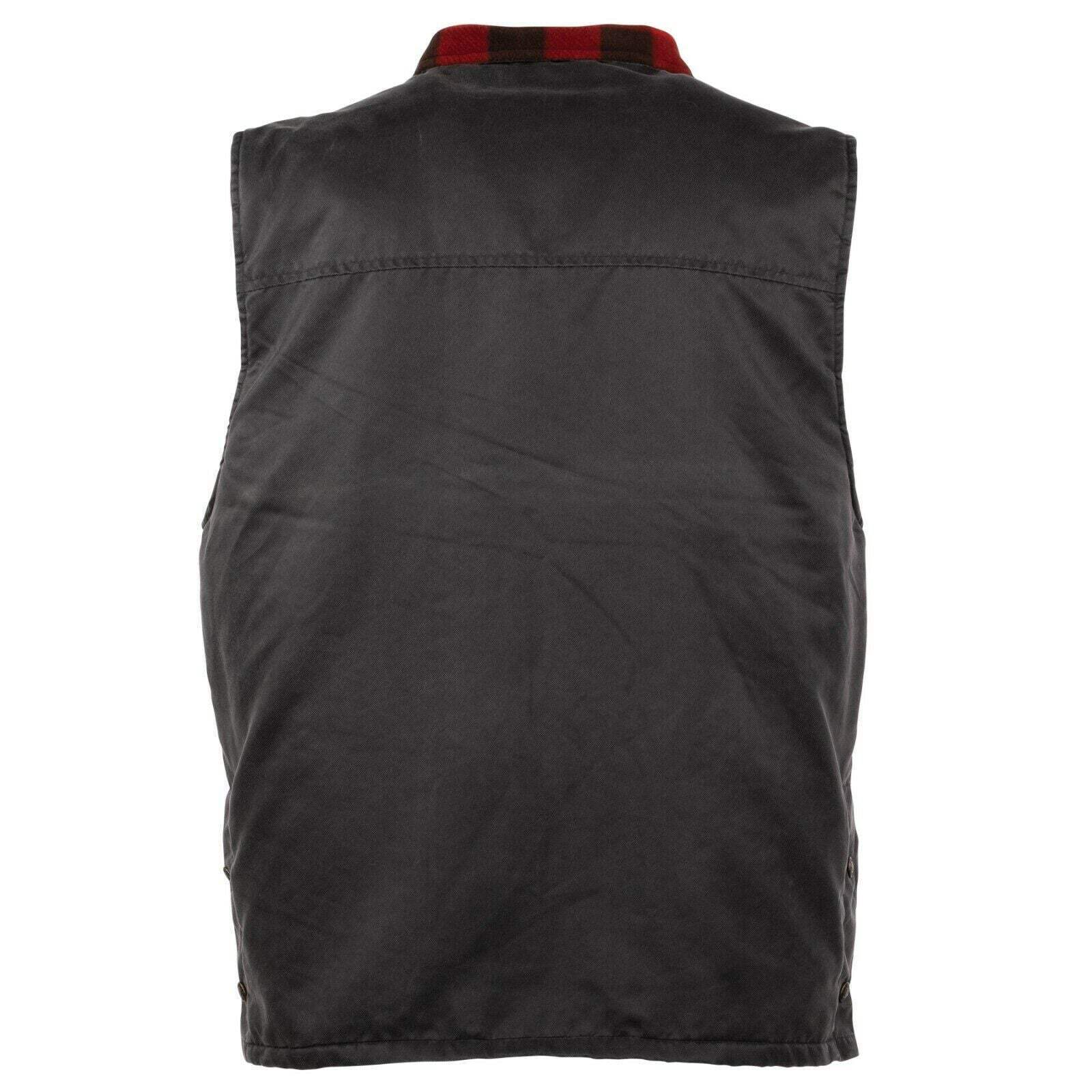 Outback Trading Mens Loxton Vest L Grey