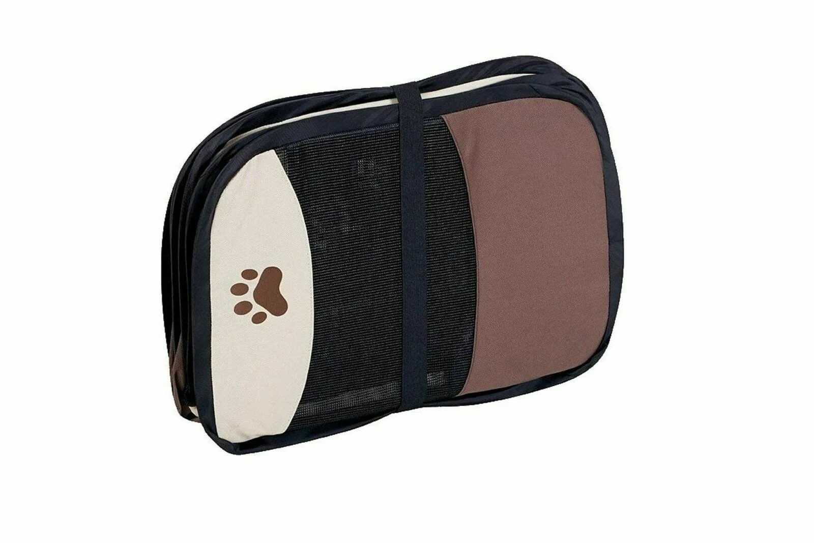 Portable Foldable Pet Playpen For Dogs, Paw Print - Indoor and Outdoor Use, Medium/Large Sized Pets - Pop-Up, Traveling, Kennel Design, Ideal for Keeping Pets Safe and Secure