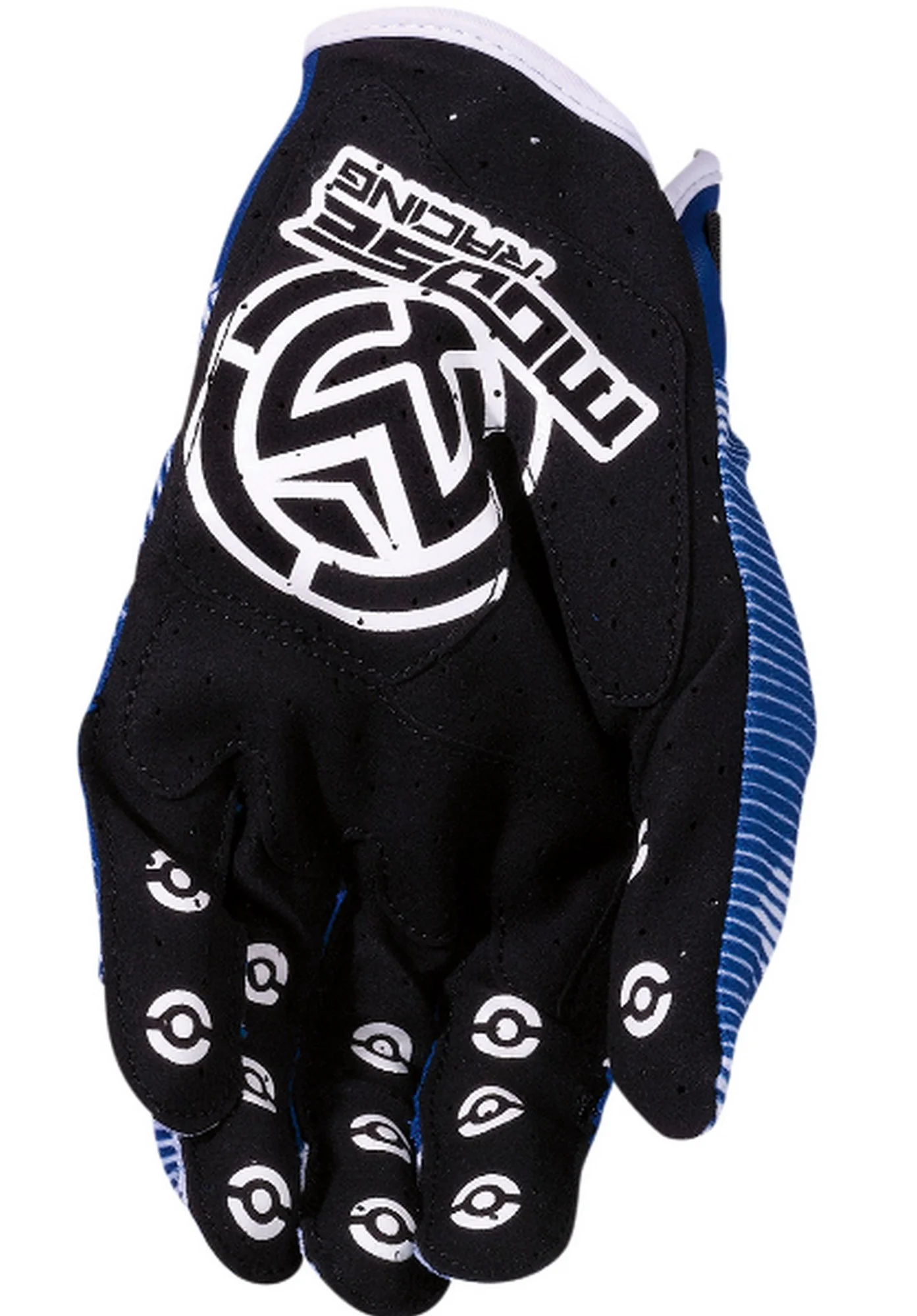 Moose Racing MX1 Mens MX Offroad Gloves Blue/White LG