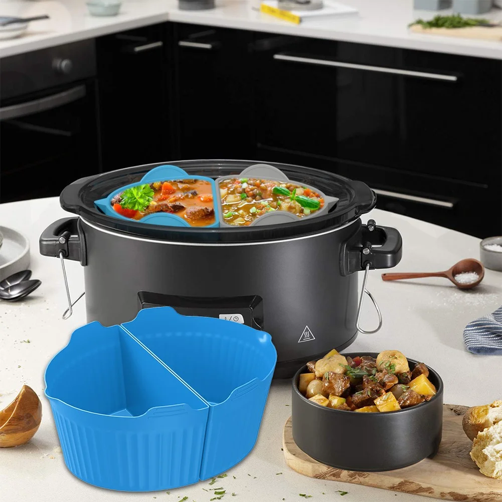 Slow Cooker Liner Fits 6-Quart Slow Cooker, Reusable And Machine Washable