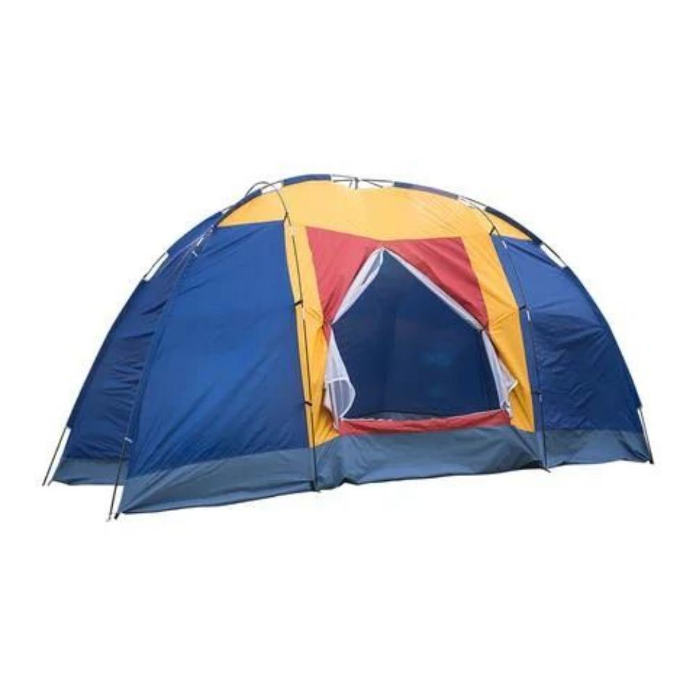 Spacious Blue Camping Tent - Lightweight - Step Up Outdoor Adventures