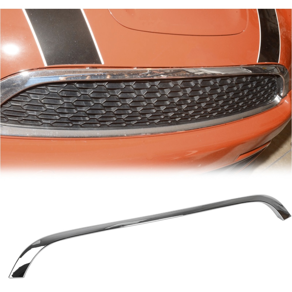 Chrome Grille Hood Molding Trim For 2007-2015 Mini Cooper