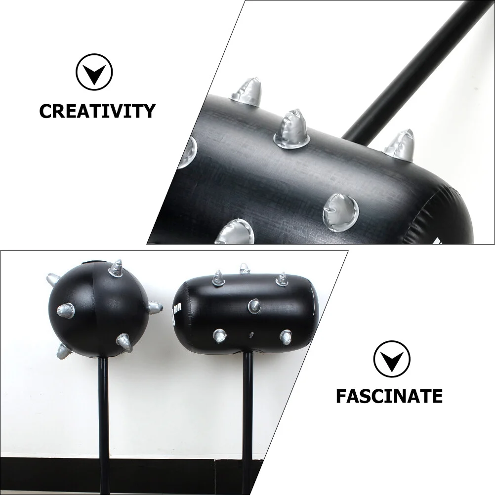 FRCOLOR 2Pcs Inflatable Hammer PVC Inflatable Hammer Large Hard Handle Hammer Kids Hammer Toy