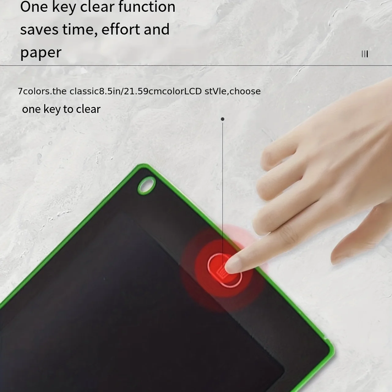 21.59 Cm/8.5 Inch Children's LCD Hand-painted Board, LCD Writing Board, LCD Painting Writing Toys, Educational Learning Electronic Computer, Children's Educational Toys Notes. Gifts For Children