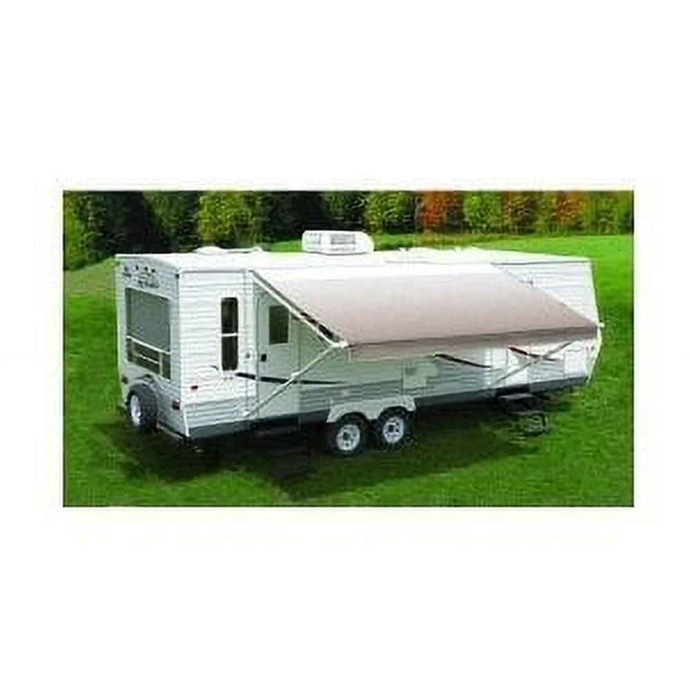 Carefree RV EA156D00 RV Patio Spring Assisted Awning , Silver Shale Fade