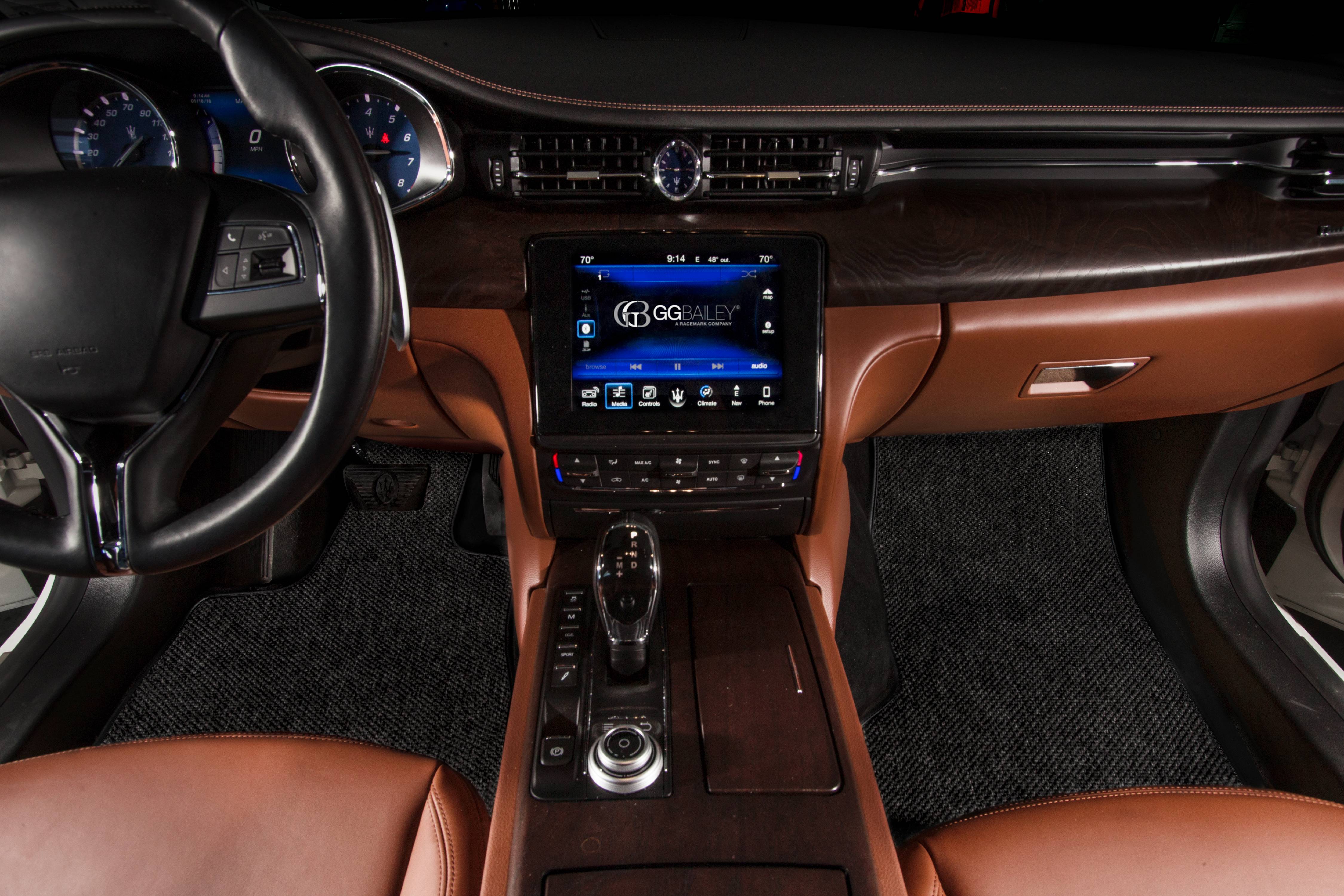 GGBAILEY Tesla Model X Charcoal All-Weather Textile™ Car Mats, Custom Fit for 2016, 2017, 2018, 2019, 2020 - Large Trunk / Cargo with Rear Seat Down Carpet Car Mat