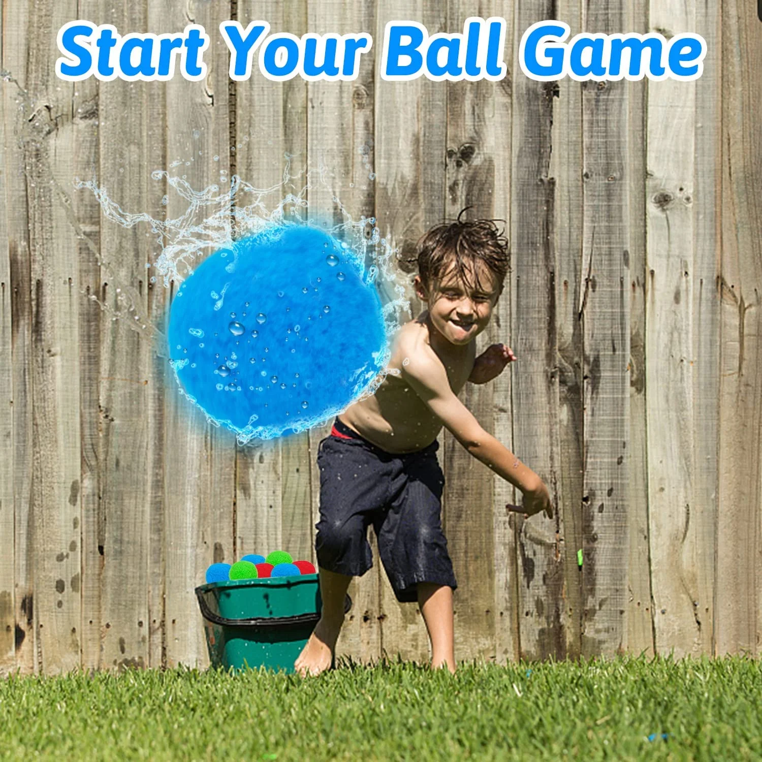 100 Reusable Water Balloons Instant Absorbent Fabric Splash Soak Bomb Balls For Water Balloon Fighting Games Outdoor Outdoor Toys For Toddlers Boys Girls Activities - 5cm