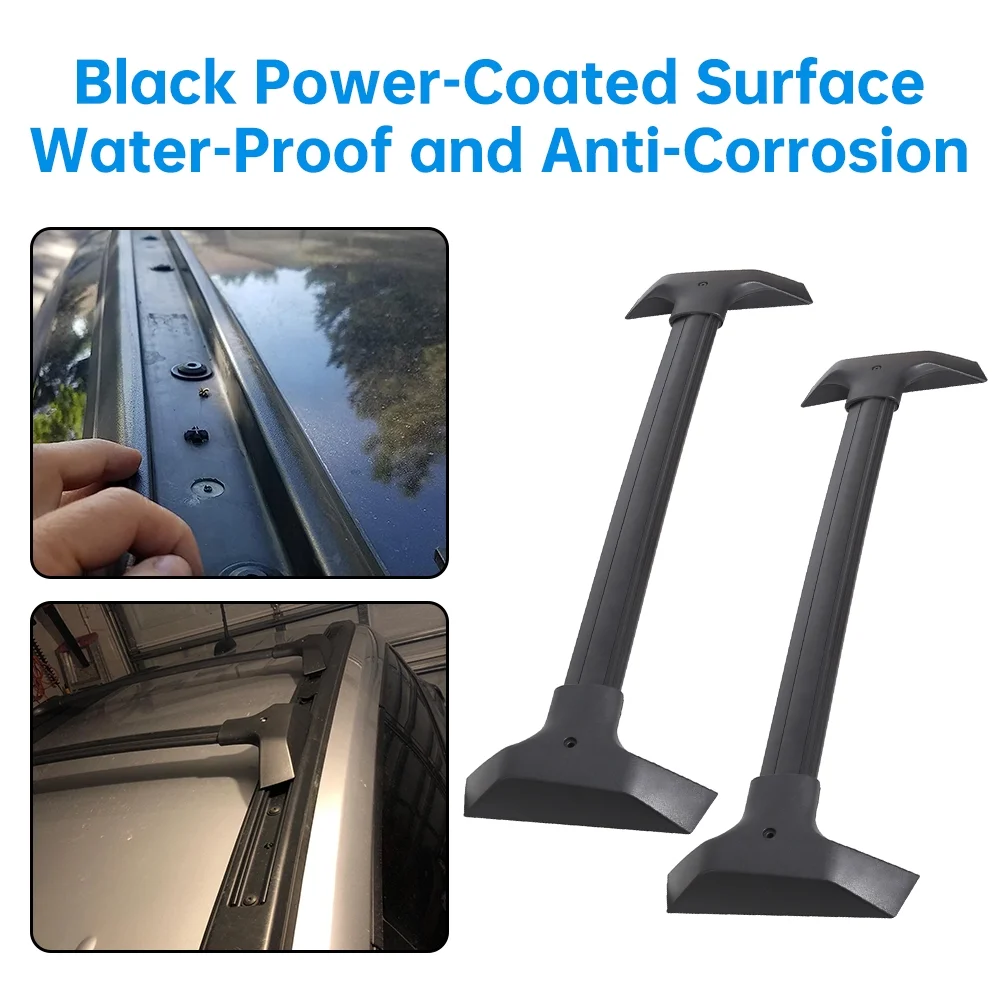 Kojem Roof Rack Rail Cross Bars Top Luggage Cargo Carrier for 09-17 Chevrolet Traverse