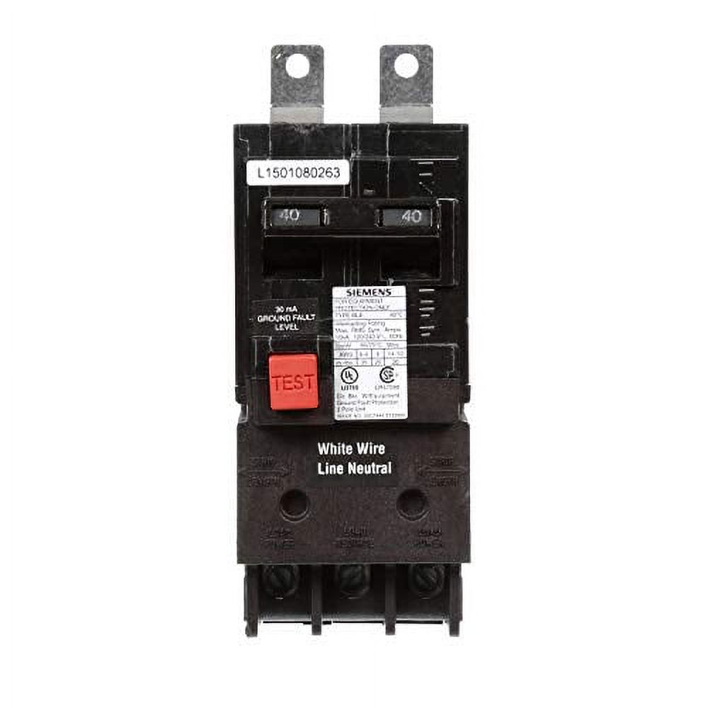 BE240 EQUIPMENT PROTECTION BOLT-ON CIRCUIT BREAKER - BREAKER 40A 2P 120/240V 10K BLE GFI 30MA