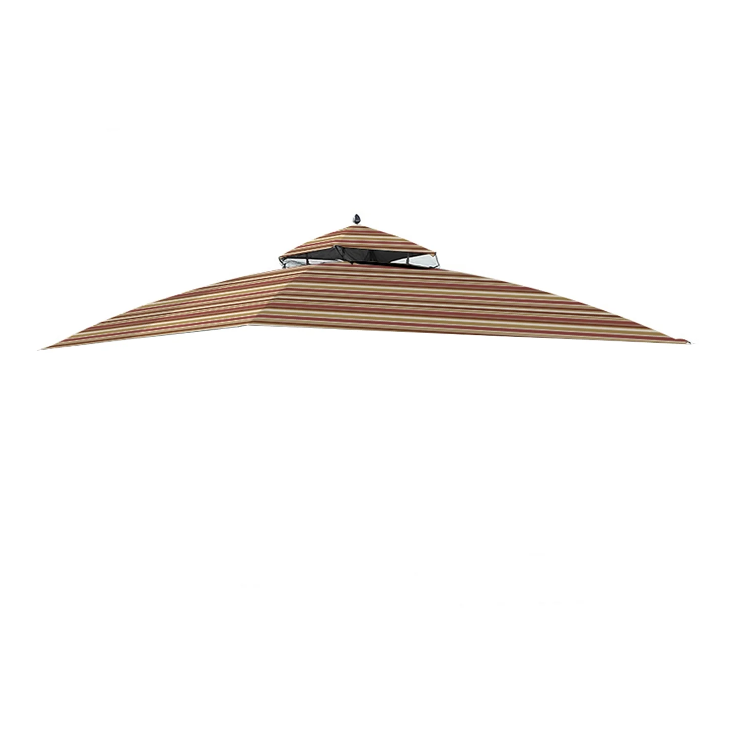 Garden Winds Replacement Canopy Top Cover for the Somerset Gazebo - Standard 350 - Stripe Canyon