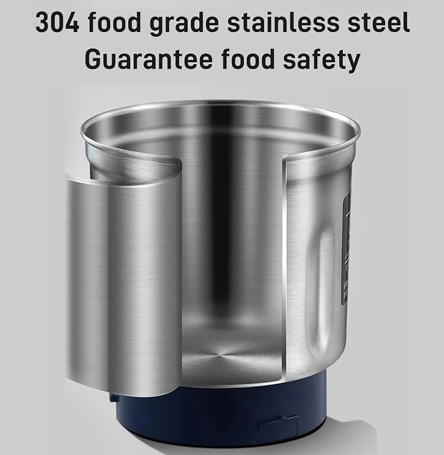 Household Small Powder Grinding Machine, Grain mills, Herb Grinder, Spice Grinder, Electric Coffee Grinder, Multifunctional Grinding Machine with 304 Stainless Steel Blade