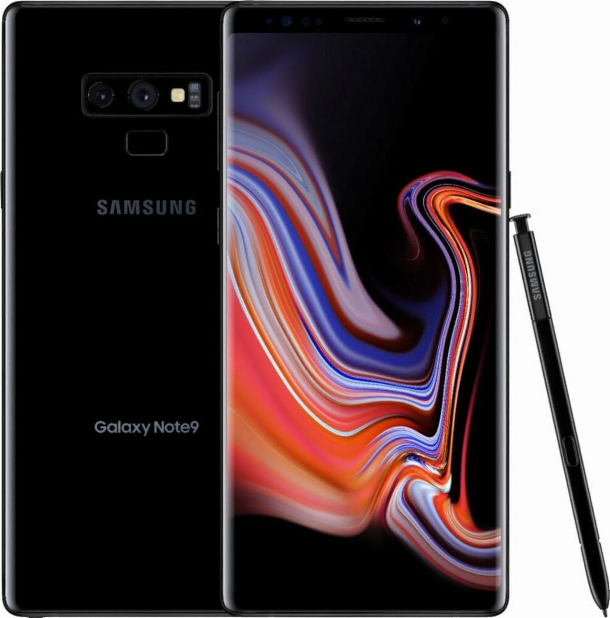 SAMSUNG Galaxy Note 9 SM-N960U1 128GB Black (US Model) - Factory Unlocked Cell Phone -Very Good Condition