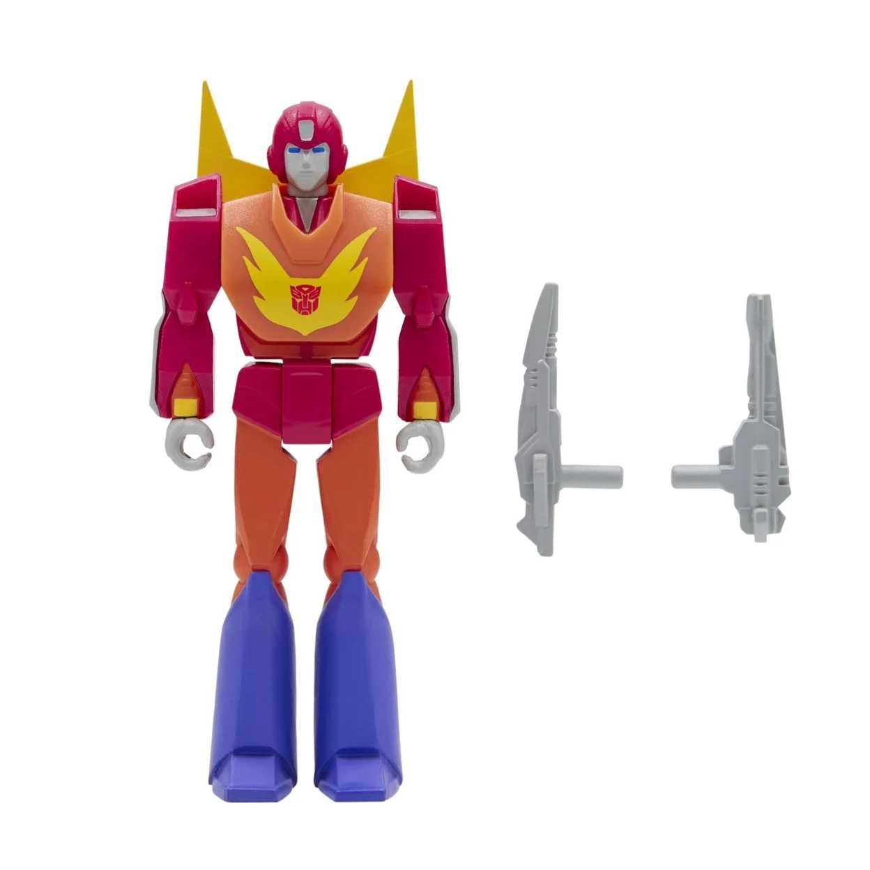 Transformers The Movie Hot Rod Retro 1986 ReAction Figure Collectible Super7