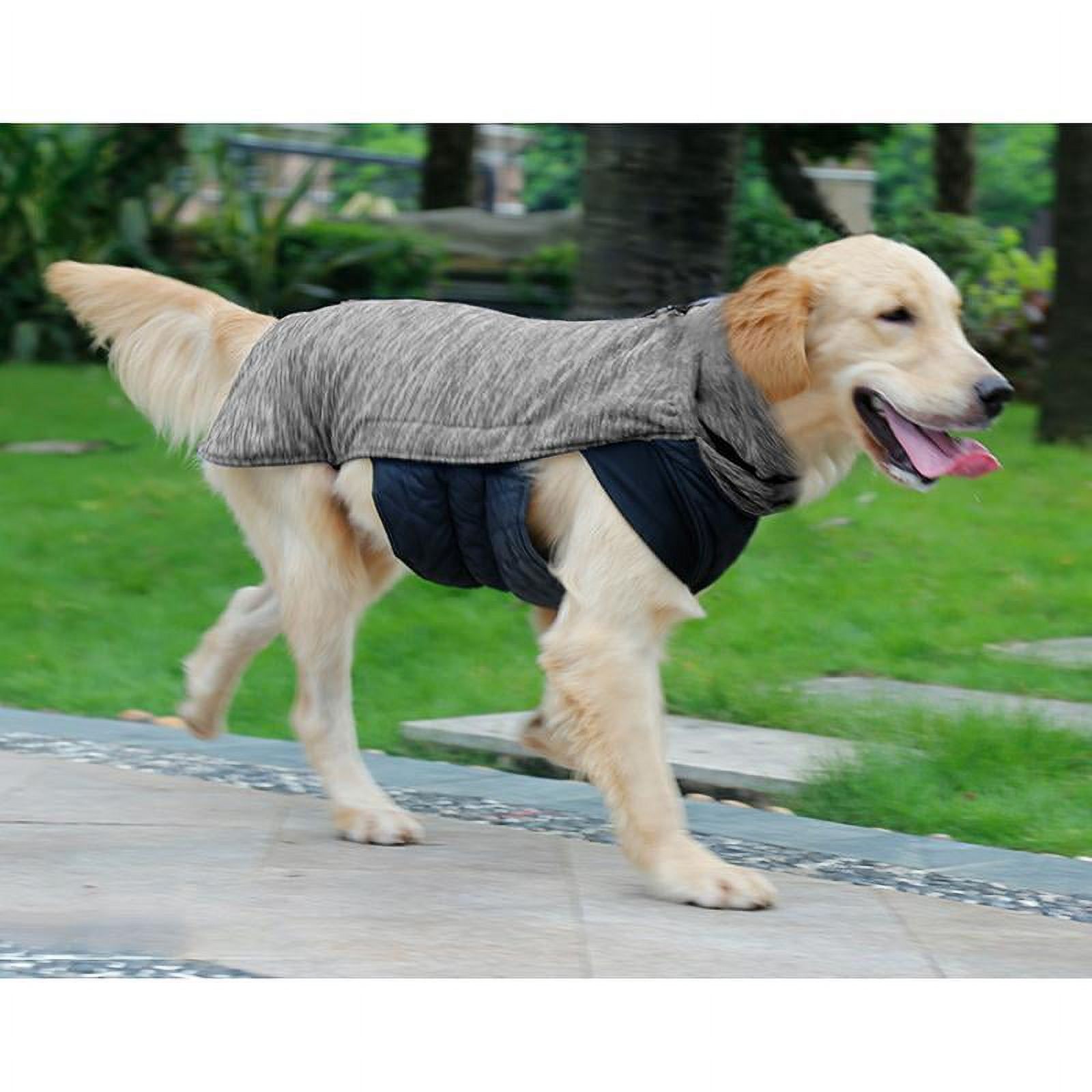 Bellaven Dog Coat, Dog Sweater Warm Autumn And Winter Soft Fleece Dog Vest, Small And Medium Dog Pet Cat And Dog Sweater, Indoor And Outdoor Dog Clothes Gray XL