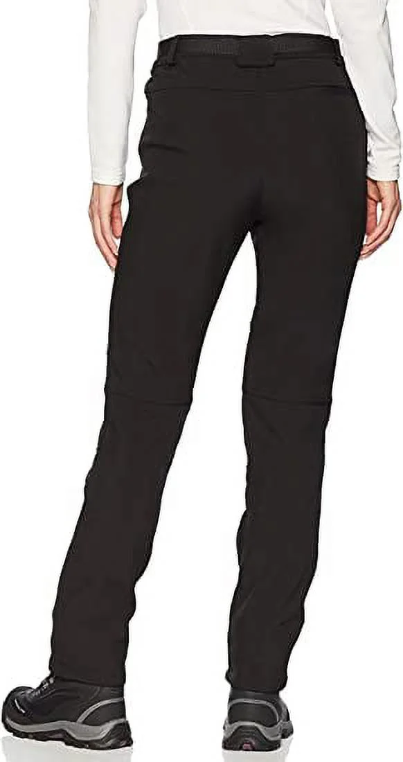 Women's Outdoor Waterproof Windproof Fleece Slim Cargo Snow Ski Hiking Pants